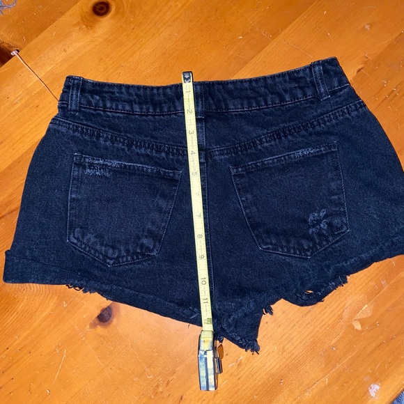 Forever 21 high rise short shorts beach vibes punk girly flirt fashion bottoms - Picture 8 of 13